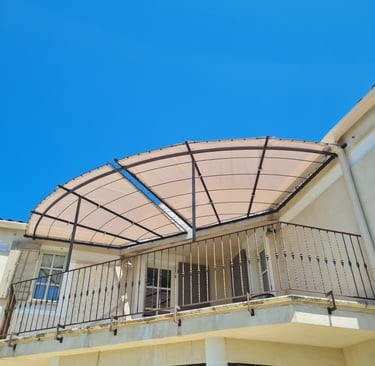 Réalisation d'une pergolas sur mesure