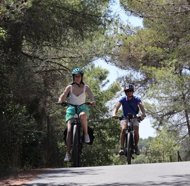 location vélo électrique Aix-en-Provence itinéraire Provence