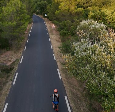 balade vélo Sainte-Victoire Aix-en-Provence Provence