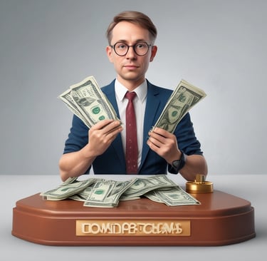 A close-up of a computer screen displaying a suspicious website warning.