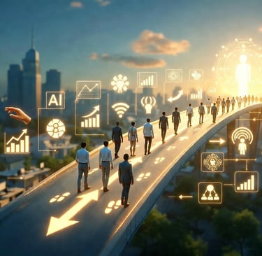 Change Management in AI Transformation: Driving Employee Adoption and Buy-In