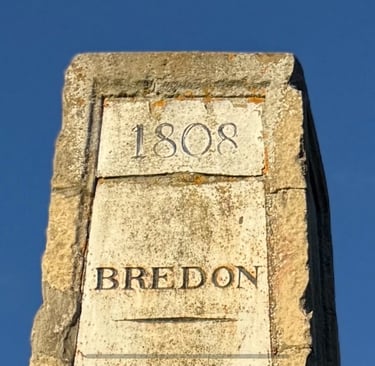 The top of Bredon Obelisk, 1808