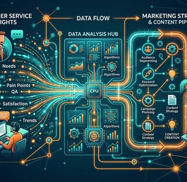 From Service Desk to Content Goldmine: Transforming Customer Conversations into Marketing Intelligen