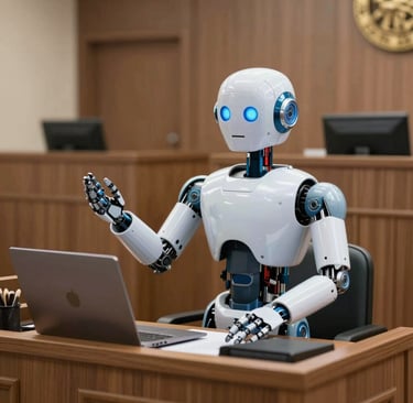 Agente de IA siendo abogado
