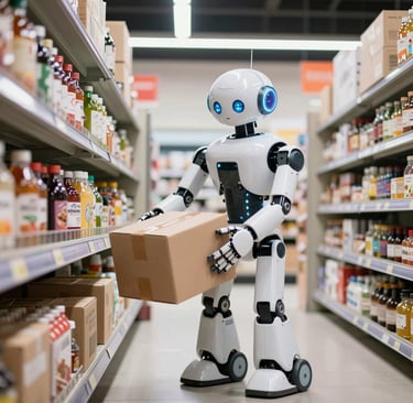 Agente de IA siendo dependiente