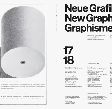 Swiss Design Neue Grafik Design FEVR Motion Graphics