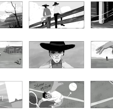 Storyboard 2D Animation Hand draw storyboard for 2d traditional animation by FEVR animation studio i