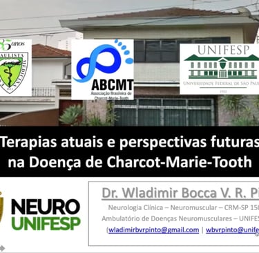 Doença de Charcot-Marie-Tooth (CMT); Pesquisa clínica; Terapêutica