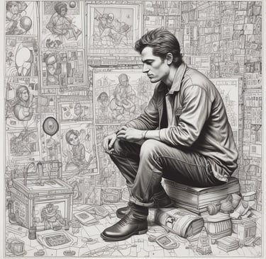 black blue and yellow textile