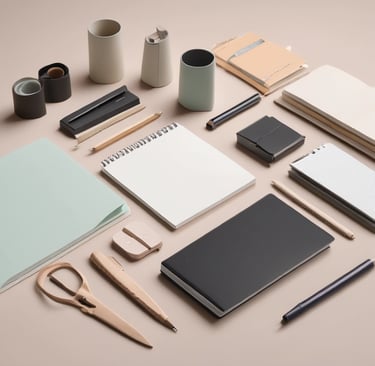 Wide shot of a modern warehouse with rows of bulk products ready for shipment