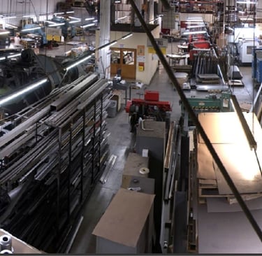 stainless steel cabinet manufacturing facility in USA
