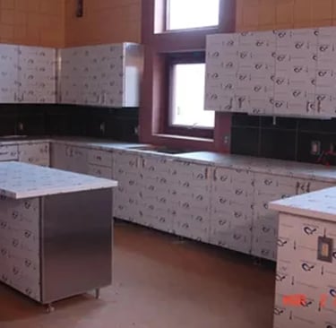 Custom stainless steel cabinetry for high demand environments