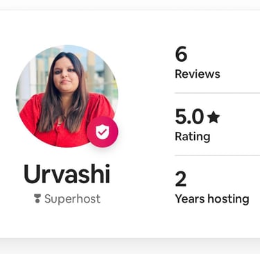 AIRBNB CONSULTANT IN GURGAON URVASHI TYAGI