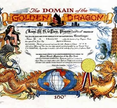 domain of the golden dragon in the far east