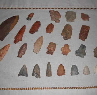 Indian artifacts in Mississippi