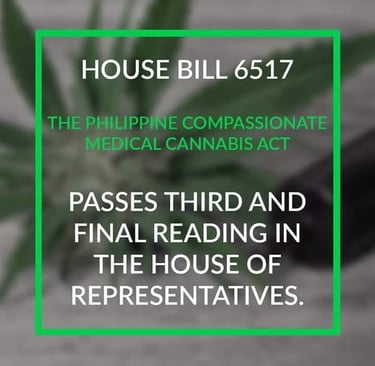 PH house bill 6517 Compassionate medical cannabis act