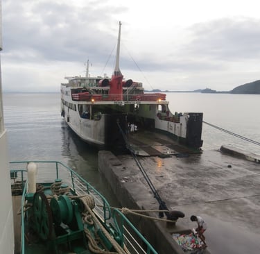 Ferry boat from Bicol to Samar
