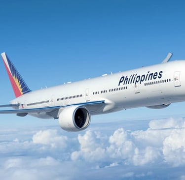 Philippine Airlines from Guam to Cebu Route