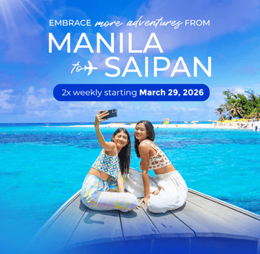 Philippine Airlines flying direct between Manila and Saipan
