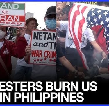 Anti-American protests in the Philippines
