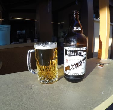 Cold San Miguel Beer