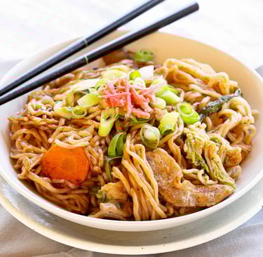 Traditional Yakisoba