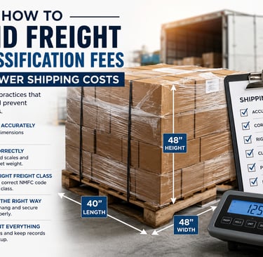 Smart shipping practices to save money and prevent surprise charges