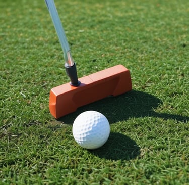 Close-up of petanque balls resting on the gravel court with a cozy cafe backdrop.