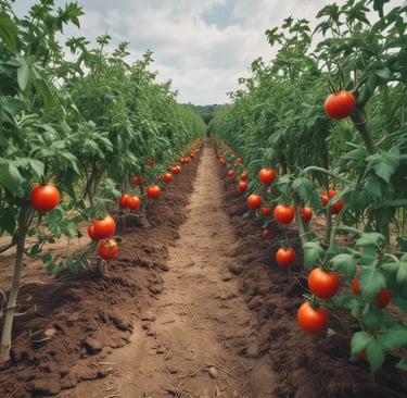 Pile of agricultural waste materials like sugarcane bagasse ready for pyrolysis