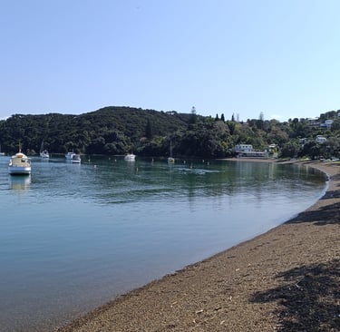 Long Beach de Russell en Bay of Islands
