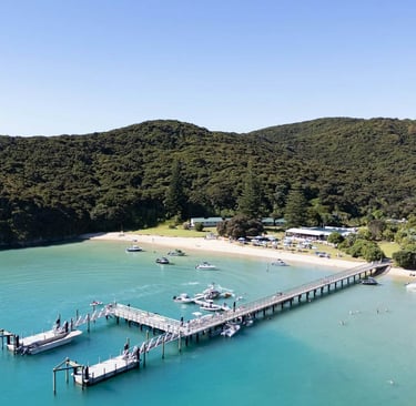 Urupukapuka Island, Bay of Islands, Nueva Zelanda