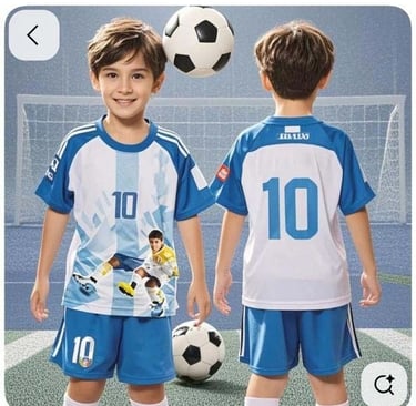 School Sportswear T-Shirt & Track short Set