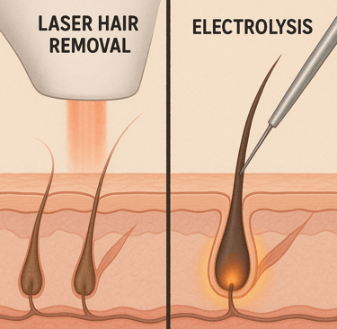 LAser Hair removal VS Electrolysis