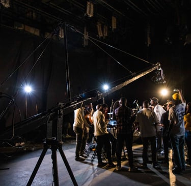 behind the scenes of a music video