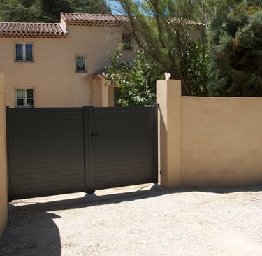 Création mur de clôture 