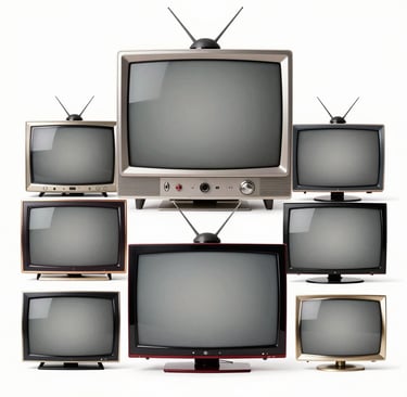 Colorful murals decorate a high-rise building.