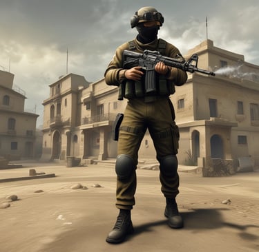 A piece of paper with the number four is taped.