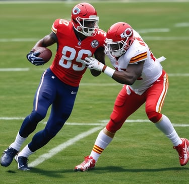 black and red football helmet