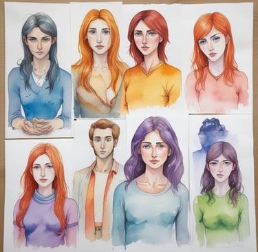 A cozy scene of a couple practicing a relationship exercise together at home.