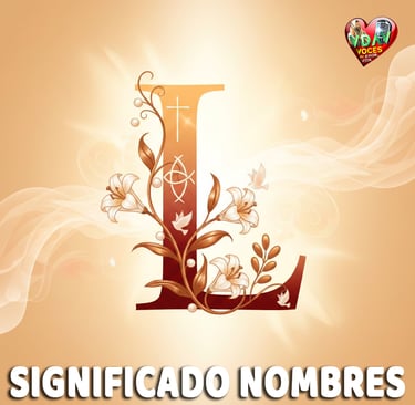 Nombres con la letra L
