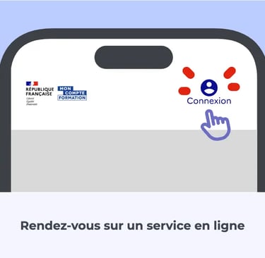 Rendez-vous sur un service en ligne