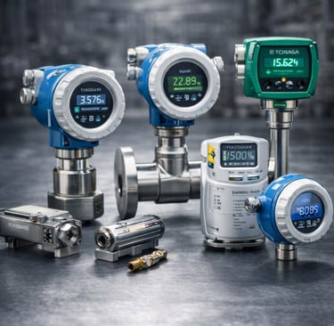 Équipements instrumentation industrielle en Algérie capteurs pression température usine