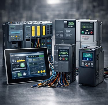 Travaux automatisation et contrôle industriel ligne production Solution complète électricité industr