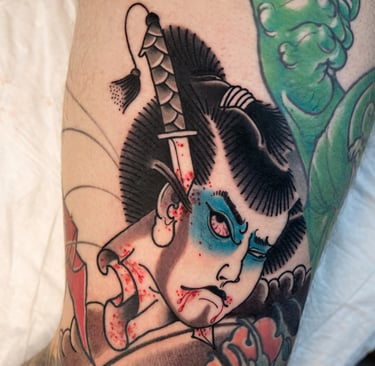 good vibes tattoo motiv farbrausch ebelsbac