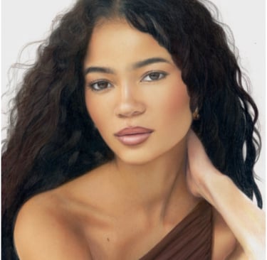 model portrait, beautiful girl, pencil portrait, pencil art, Wallis King