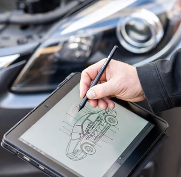 Expertise technique et contrôle mécanique d'un véhicule d'occasion avant convoyage professionnel