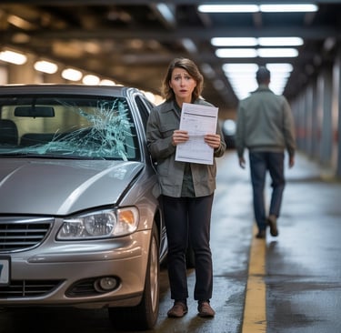 Risque d’un convoyage non assuré : voiture endommagée sans couverture`