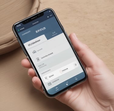 photo of white staircase