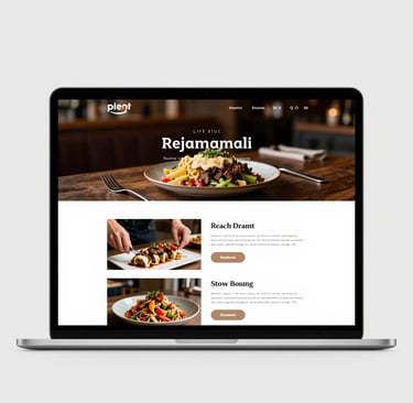 A contact page design emphasizing simplicity and clear call-to-action buttons.