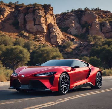 Assortment of quality vehicle spare parts neatly arranged.